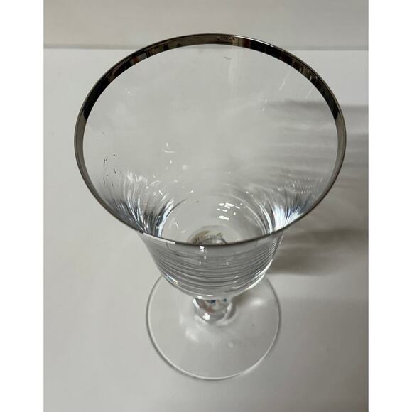 NEW Sheffield by Fostoria Water Goblet - Elegant Crystal Glass. - Picture 2 of 3